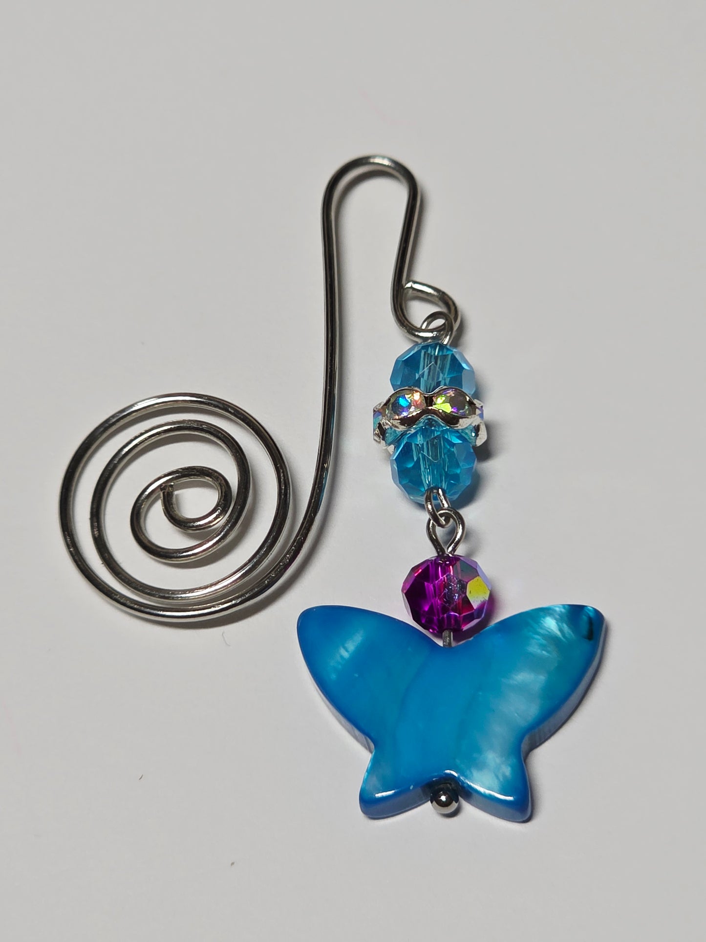 Shell Butterfly Bookmark