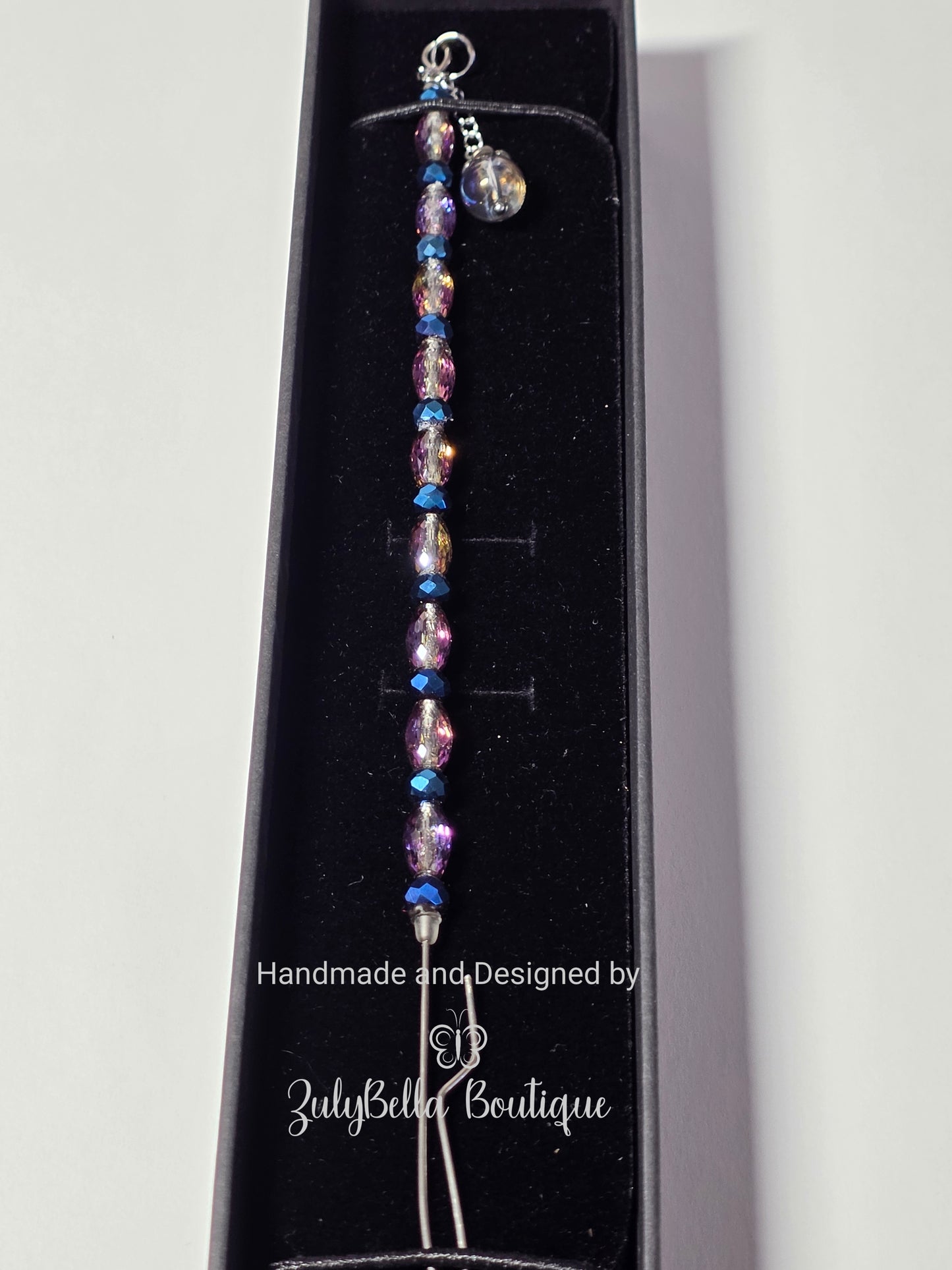 Bracelet Helper - Sparkle Aura Blue