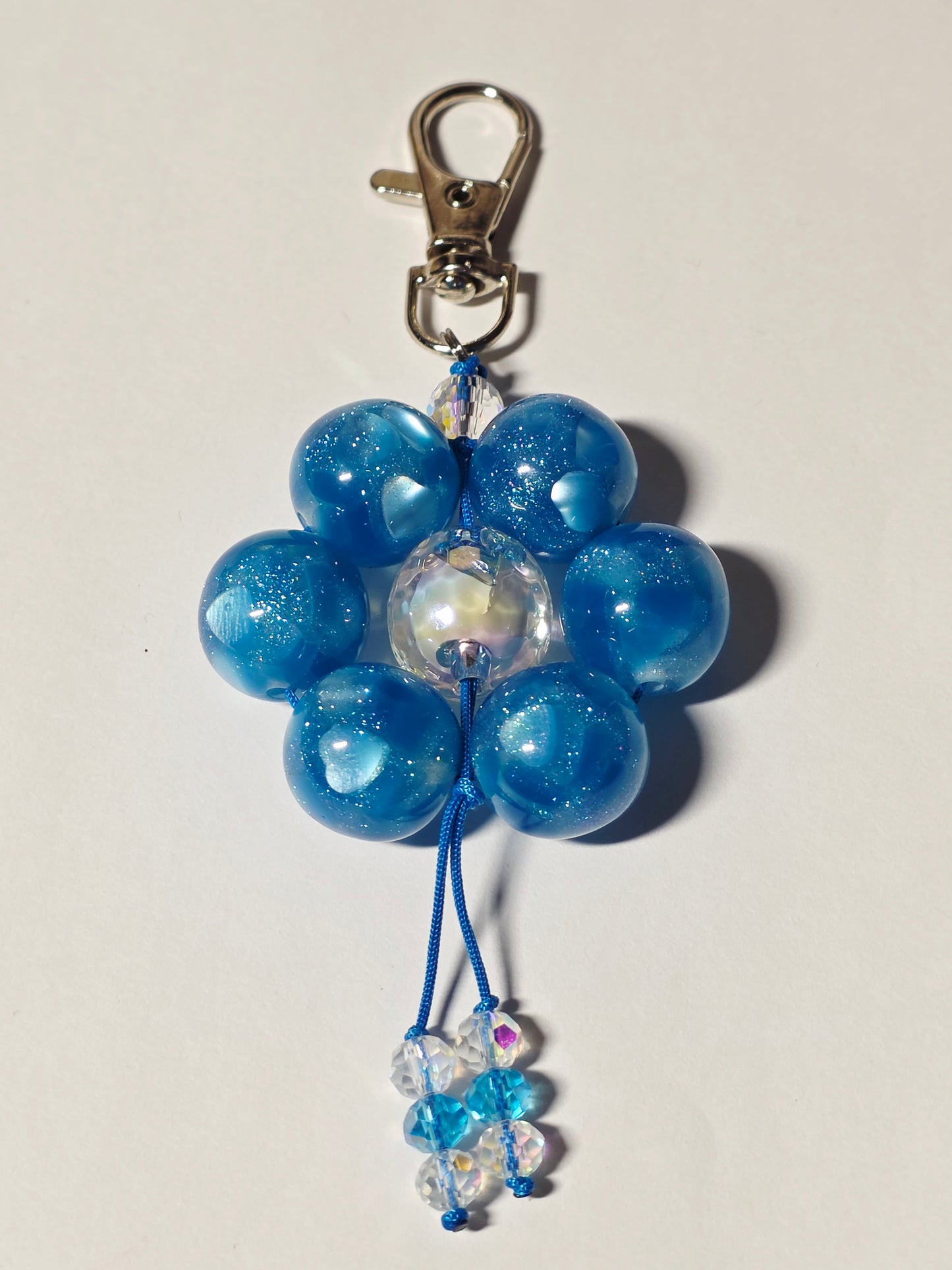 Flower Keychain / Purse Charm. (Choose Style)