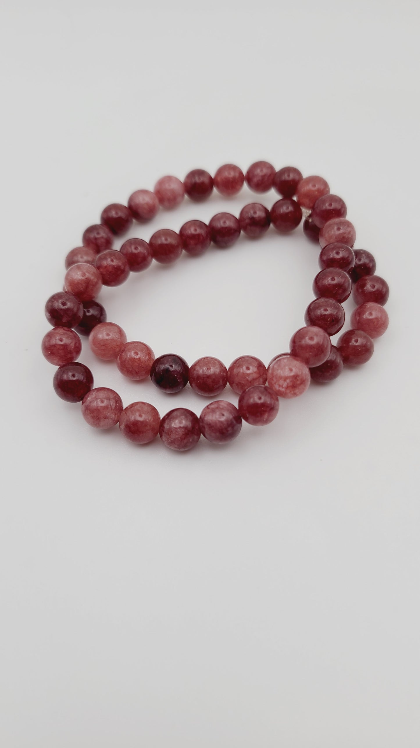 Red Coffee Agate - 1 Strand - 8mm