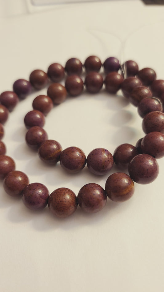 Purple Phoenix Jasper - 1 Strand - 10 mm - Qty. 40