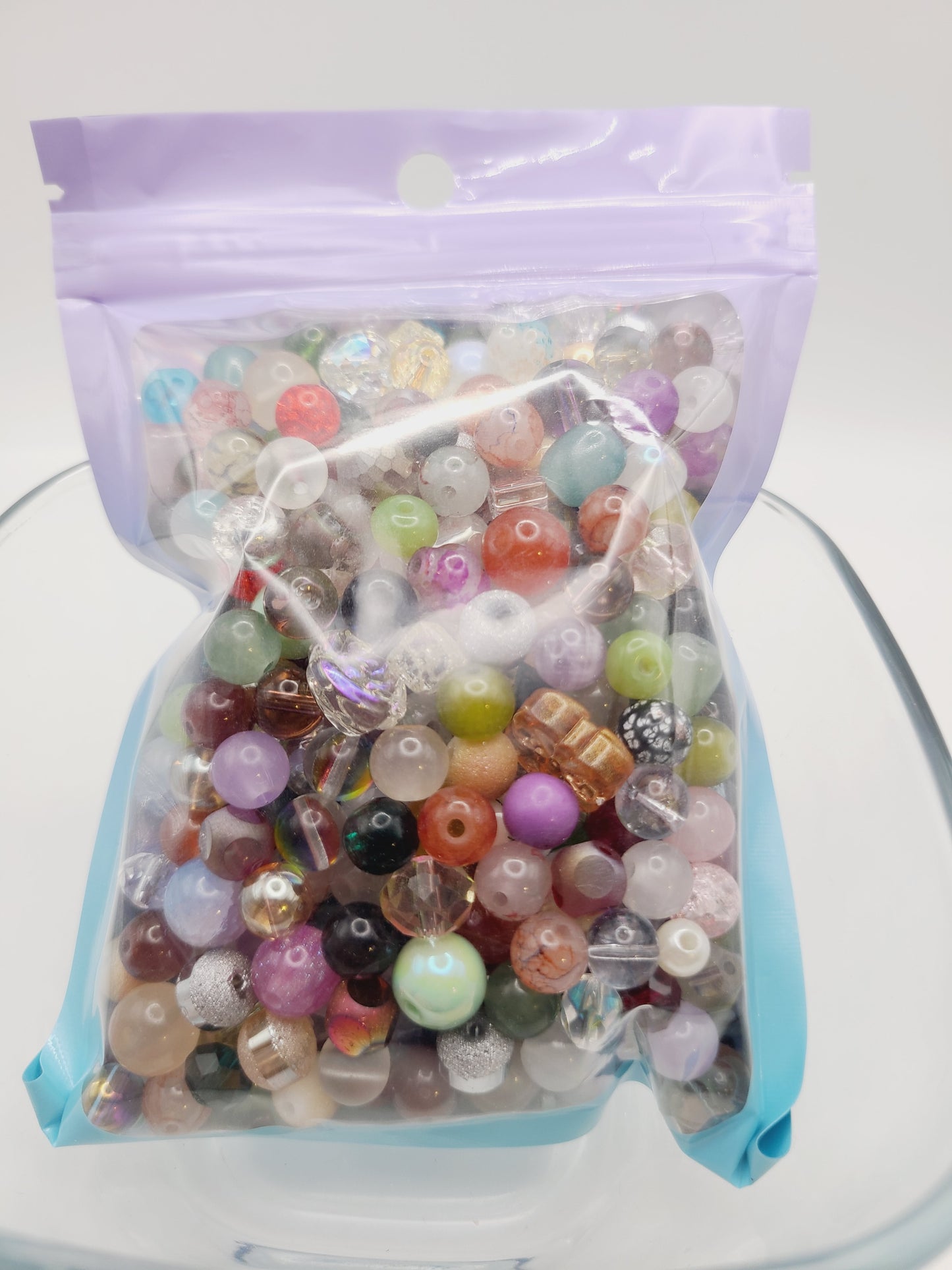 Big Glass Loose Mixed Beads - Bag - 9.5 oz