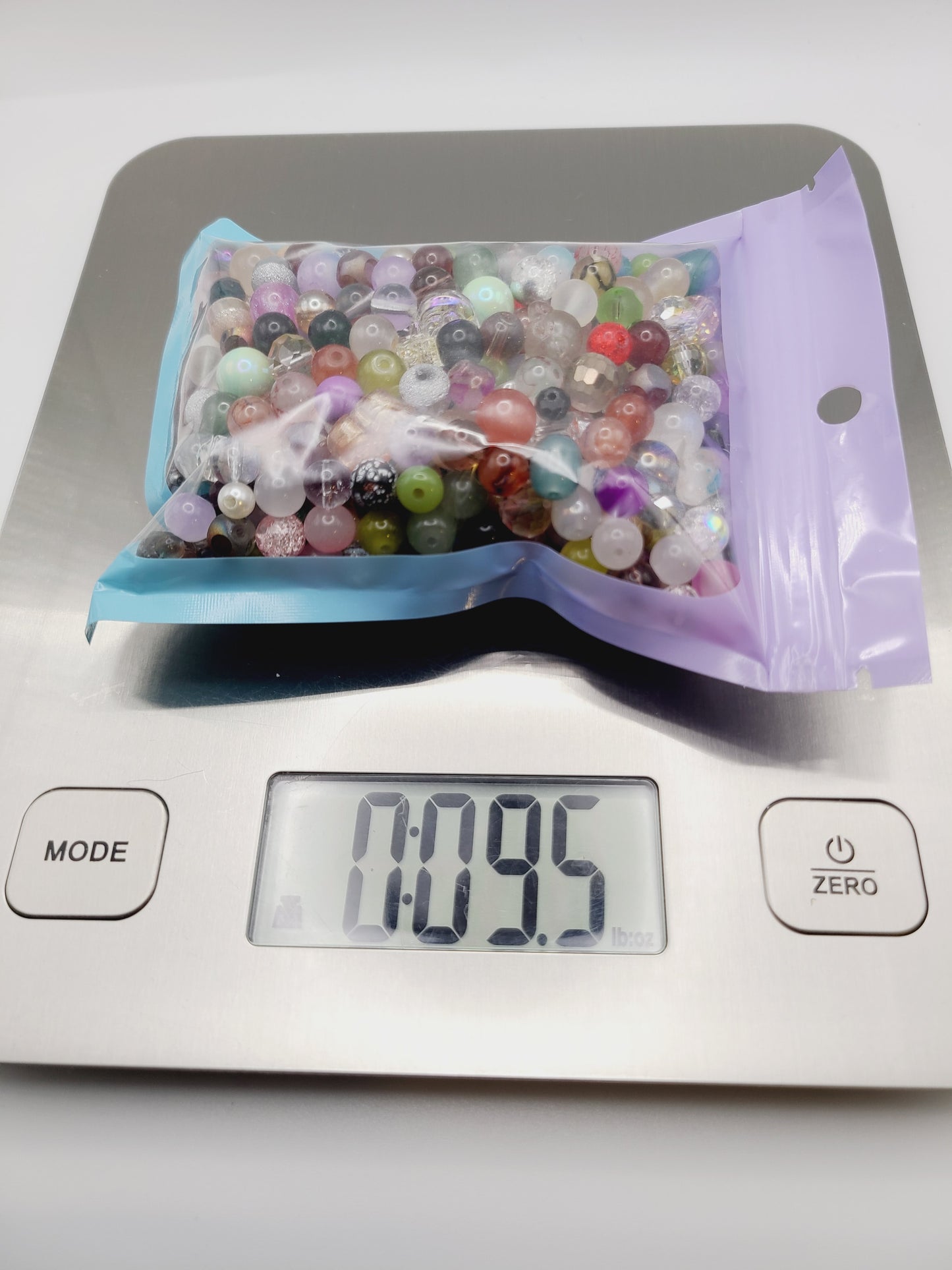 Big Glass Loose Mixed Beads - Bag - 9.5 oz