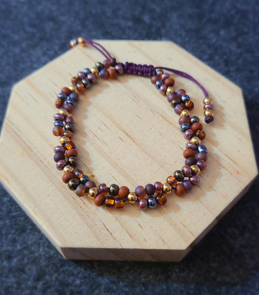 Fall Festival Adjustable Cord Bracelet