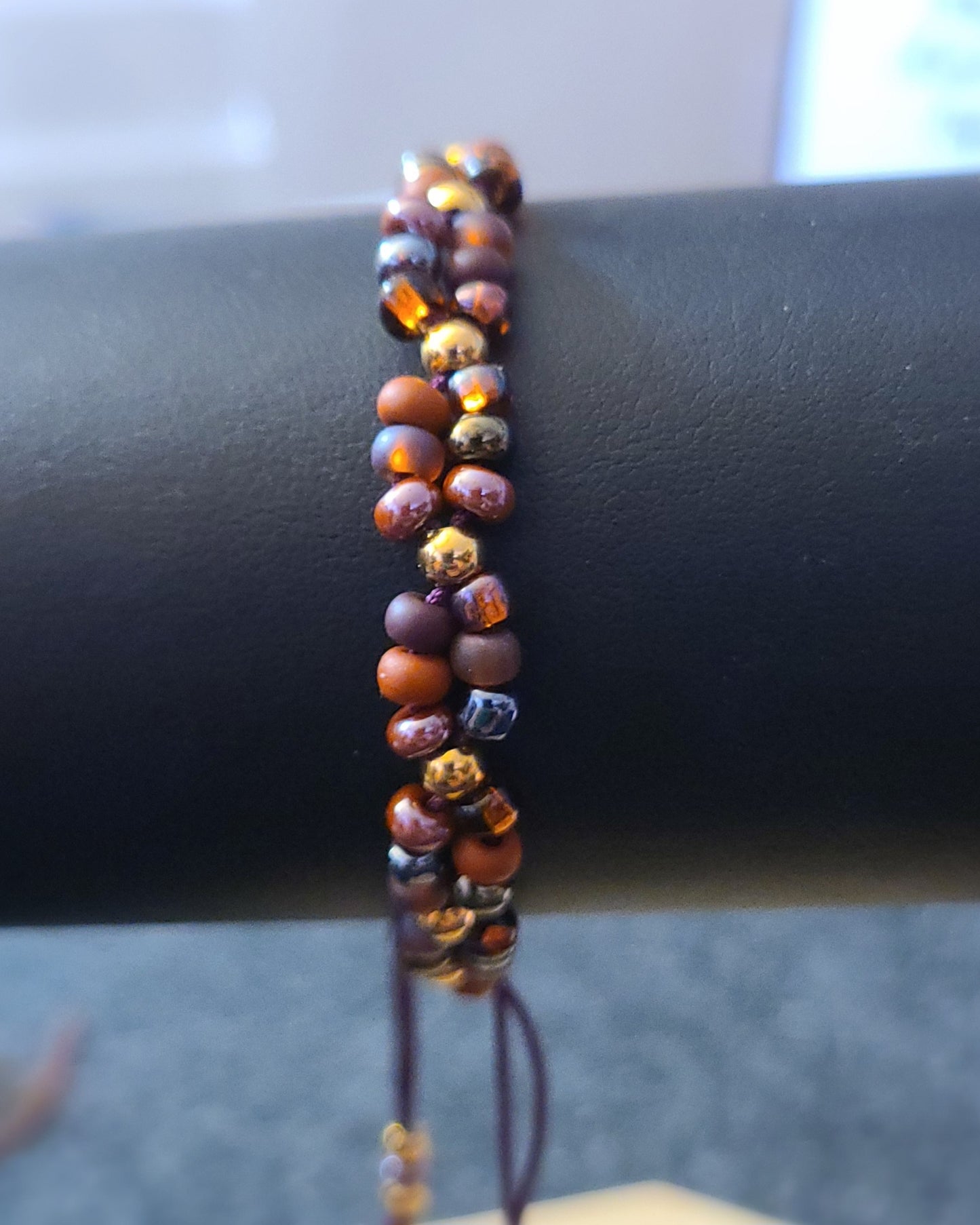 Fall Festival Adjustable Cord Bracelet