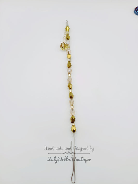 Beaded Bracelet Helper- Gold Teardrop