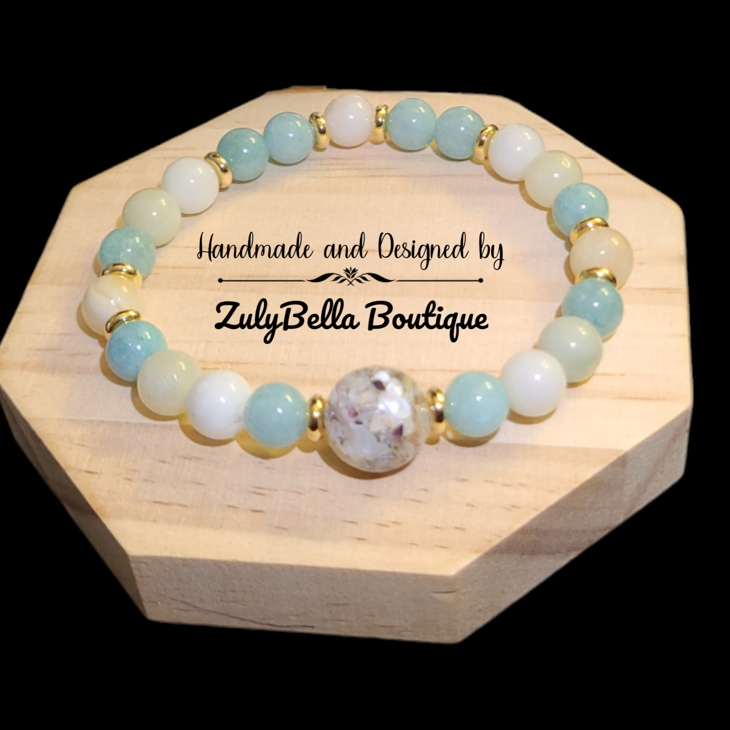 Caribbean Calcite Bracelet and Earring Set