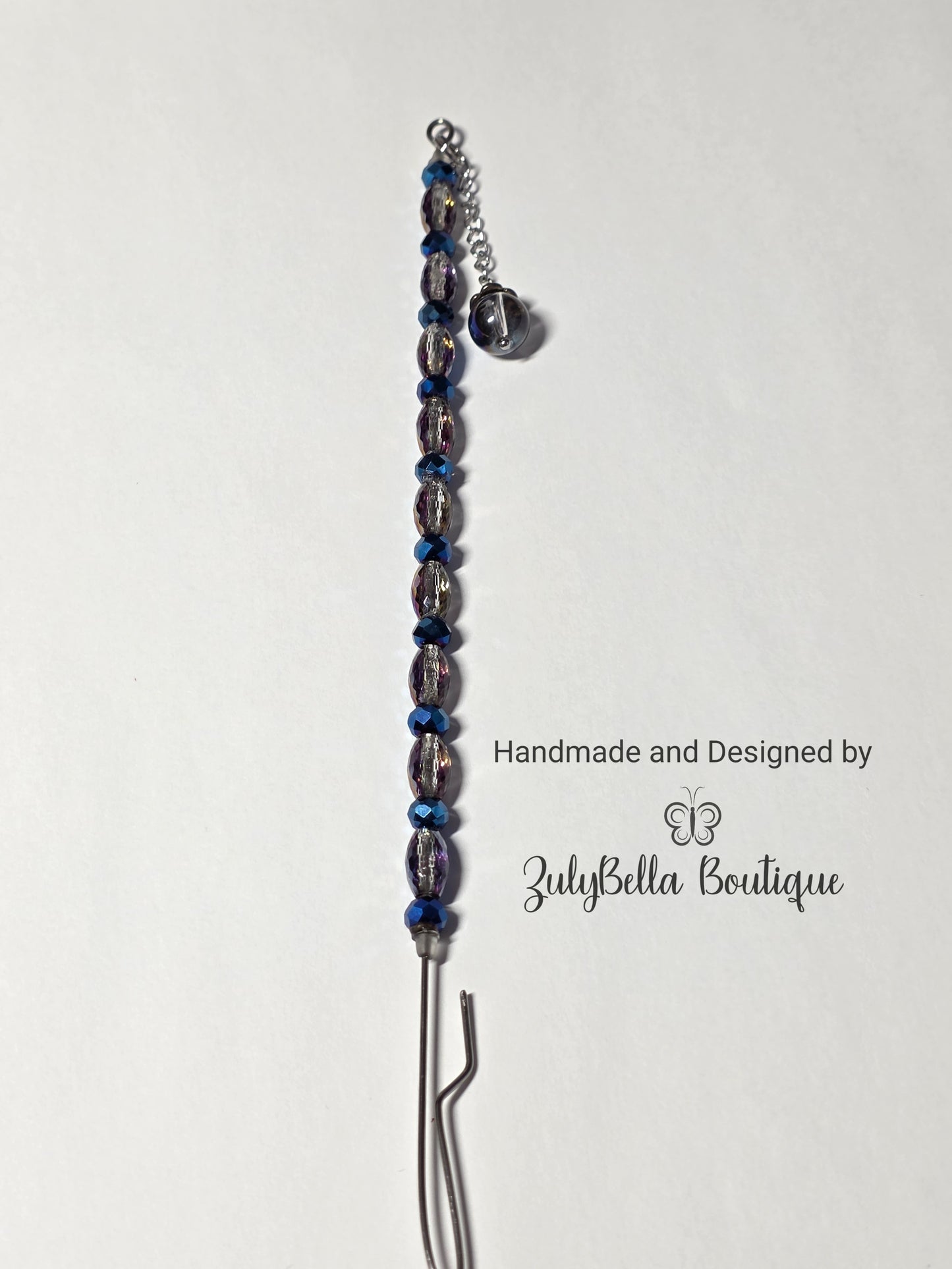 Bracelet Helper - Sparkle Aura Blue