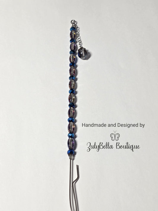 Bracelet Helper - Sparkle Aura Blue