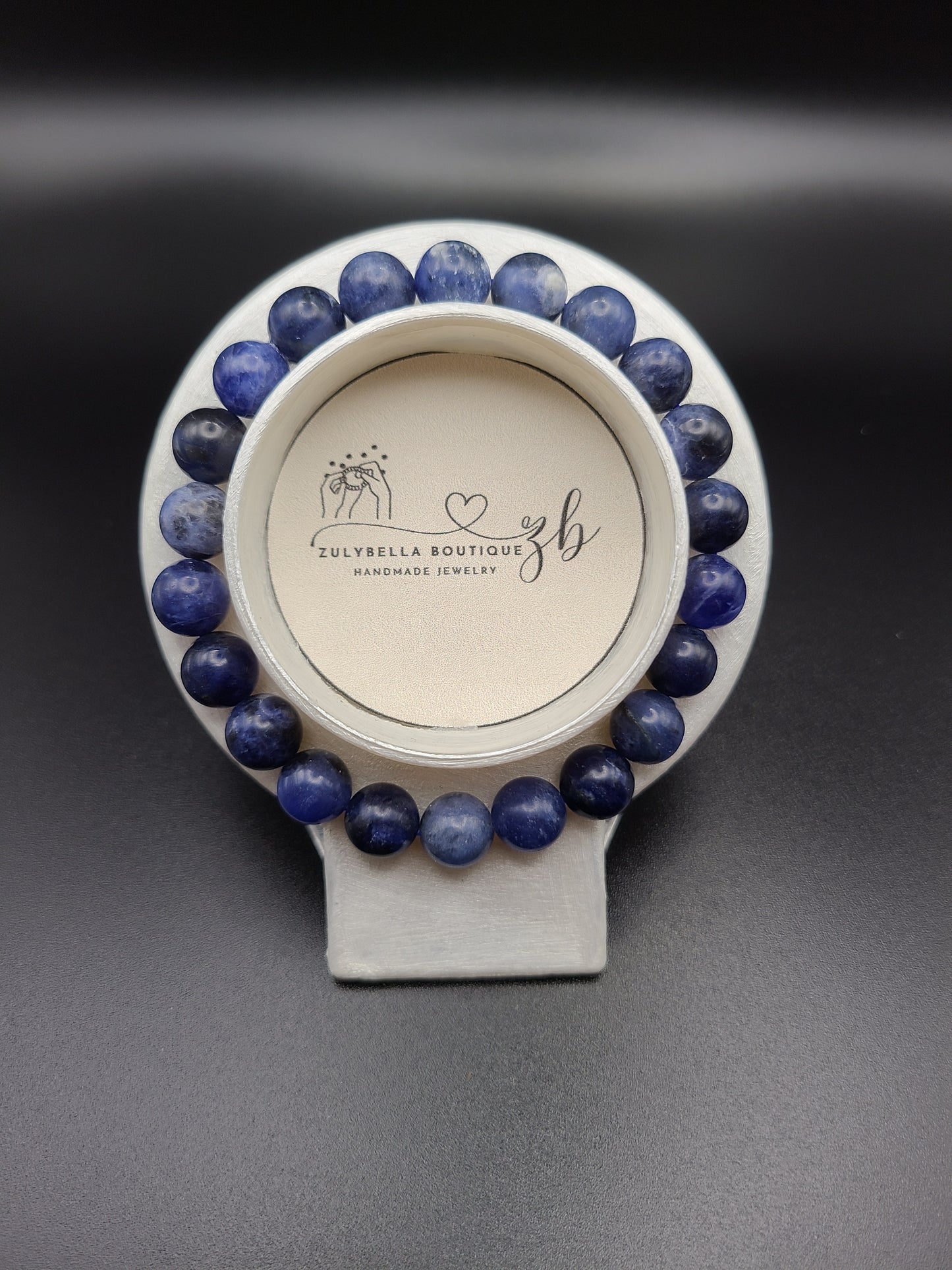 Sodalite Natural Gemstone Beaded Bracelet