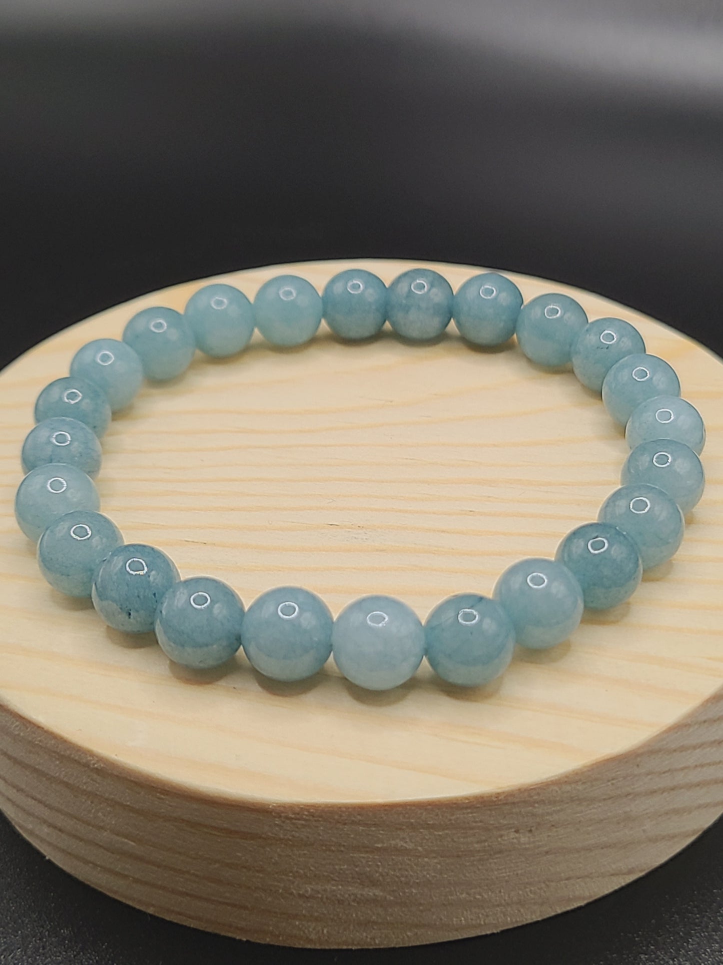 Aquamarine Natural Gemstone Bracelet