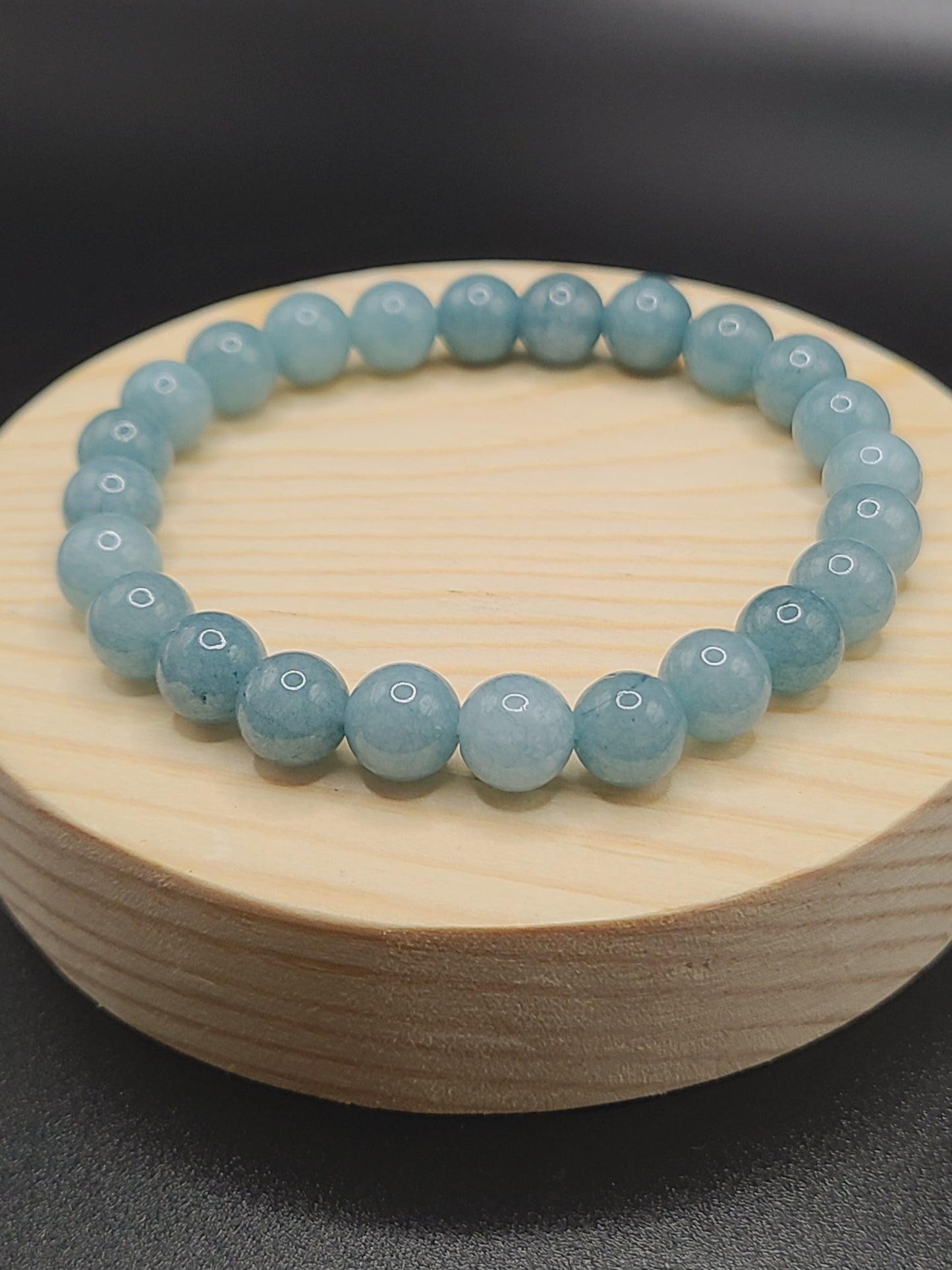 Aquamarine Natural Gemstone Bracelet