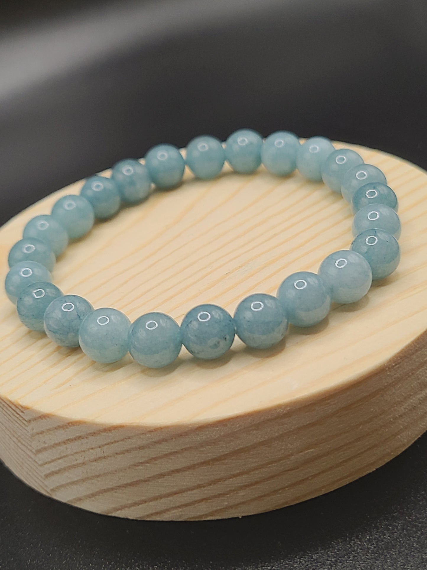 Aquamarine Natural Gemstone Bracelet