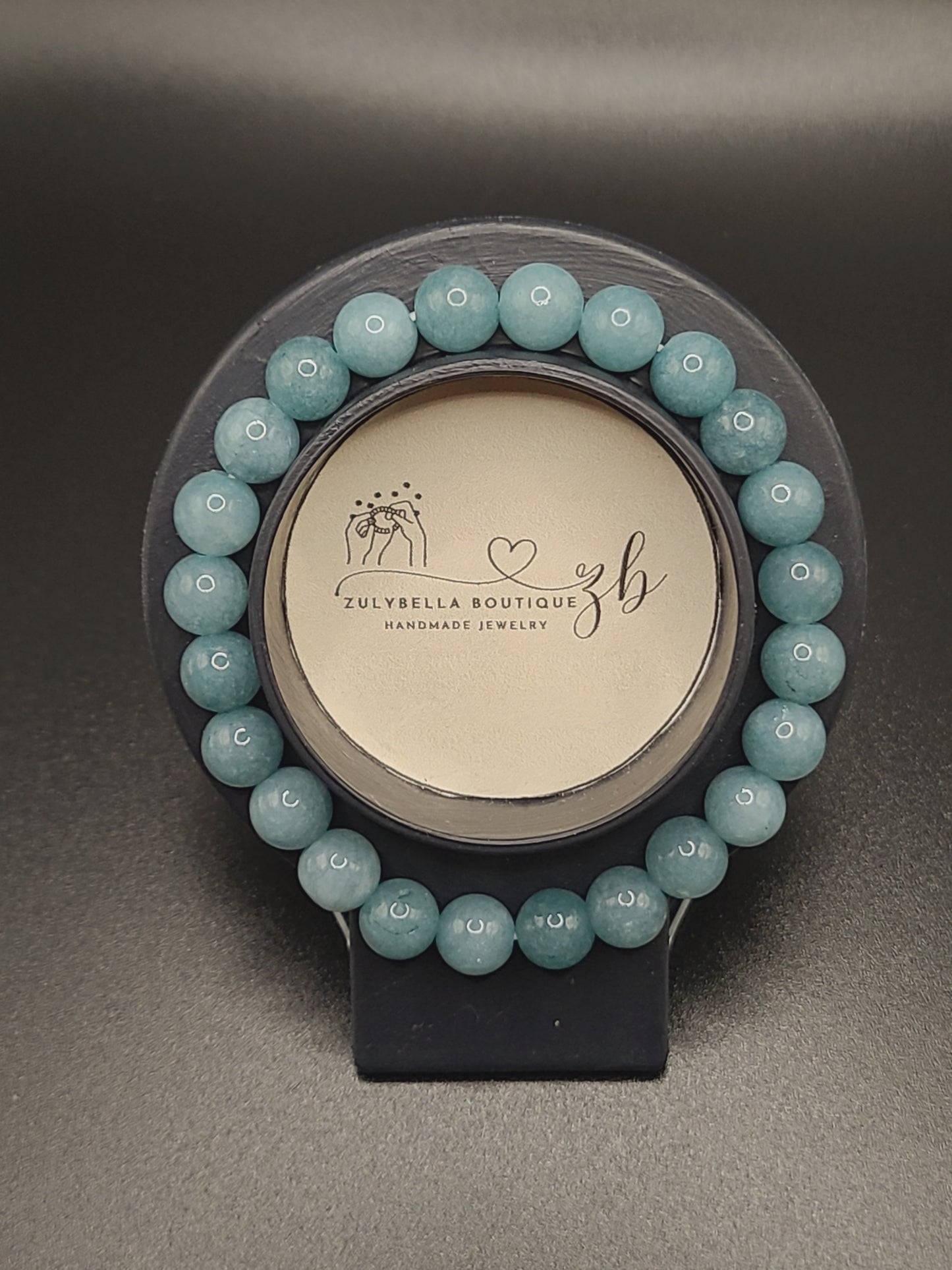 Aquamarine Natural Gemstone Bracelet