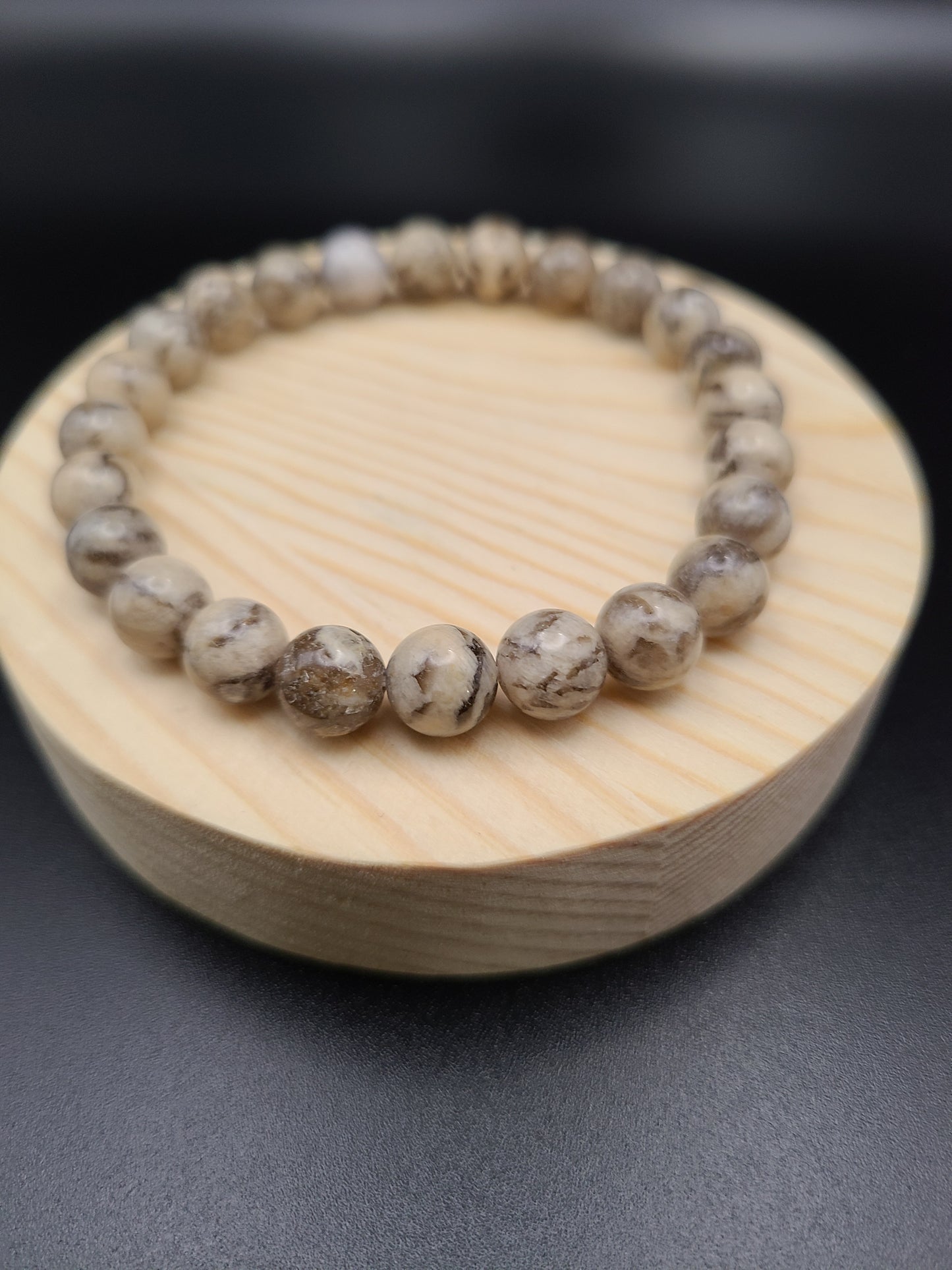 Feldspar Natural Gemstone Bracelet