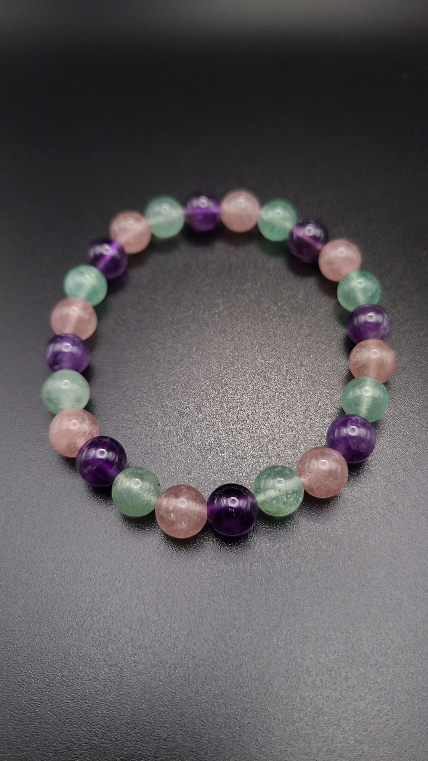 Strawberry Quartz Natural Gemstone Bracelet