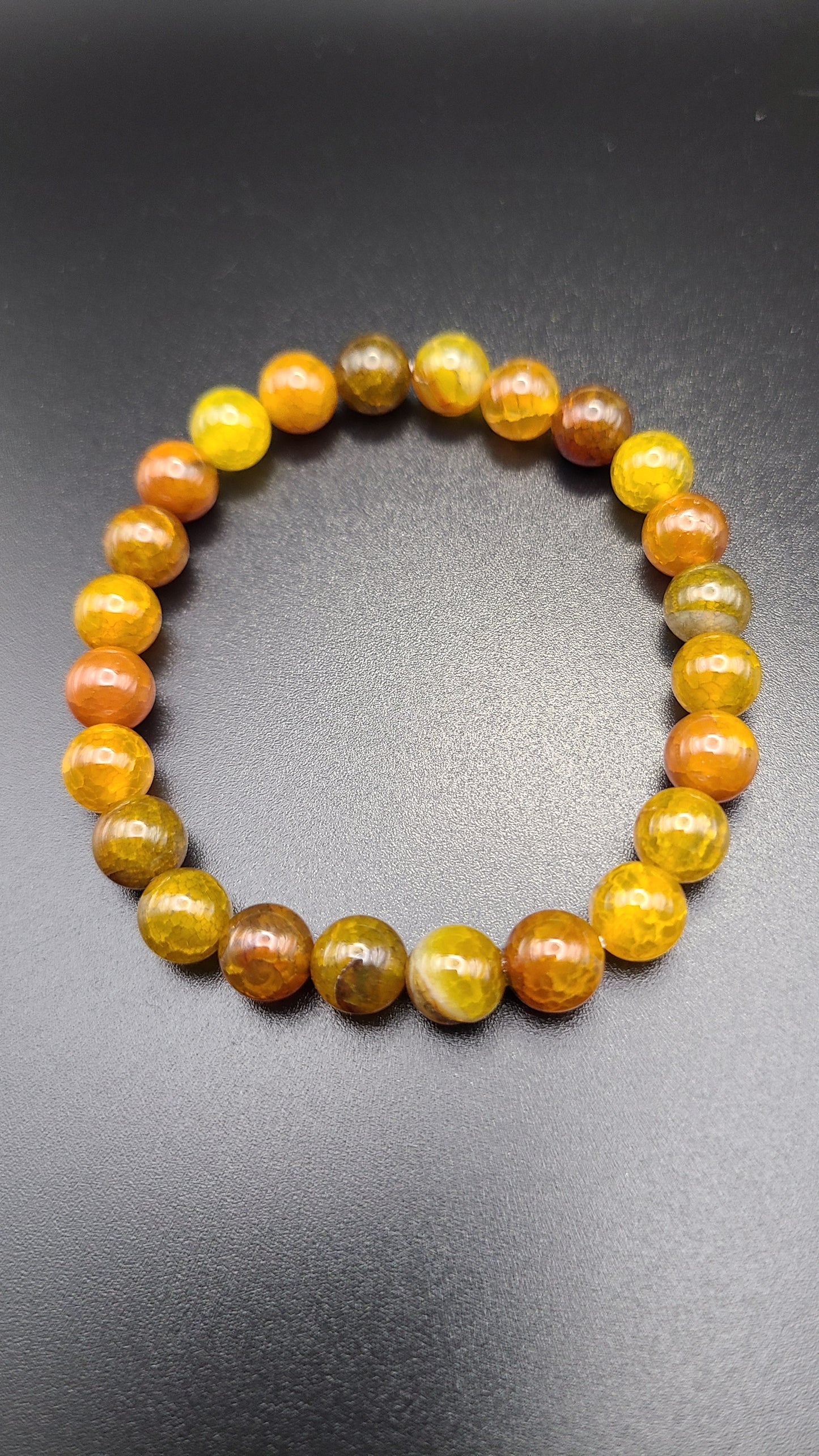 Tea Dragon Agate Natural Gemstone Bracelet