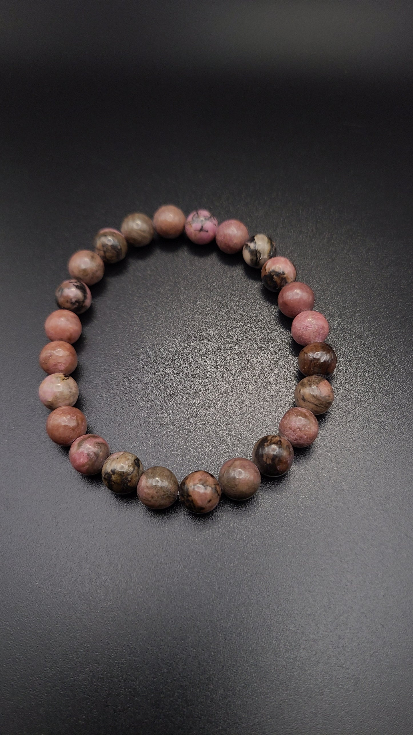 Rhodonite Natural Gemstone Bracelet