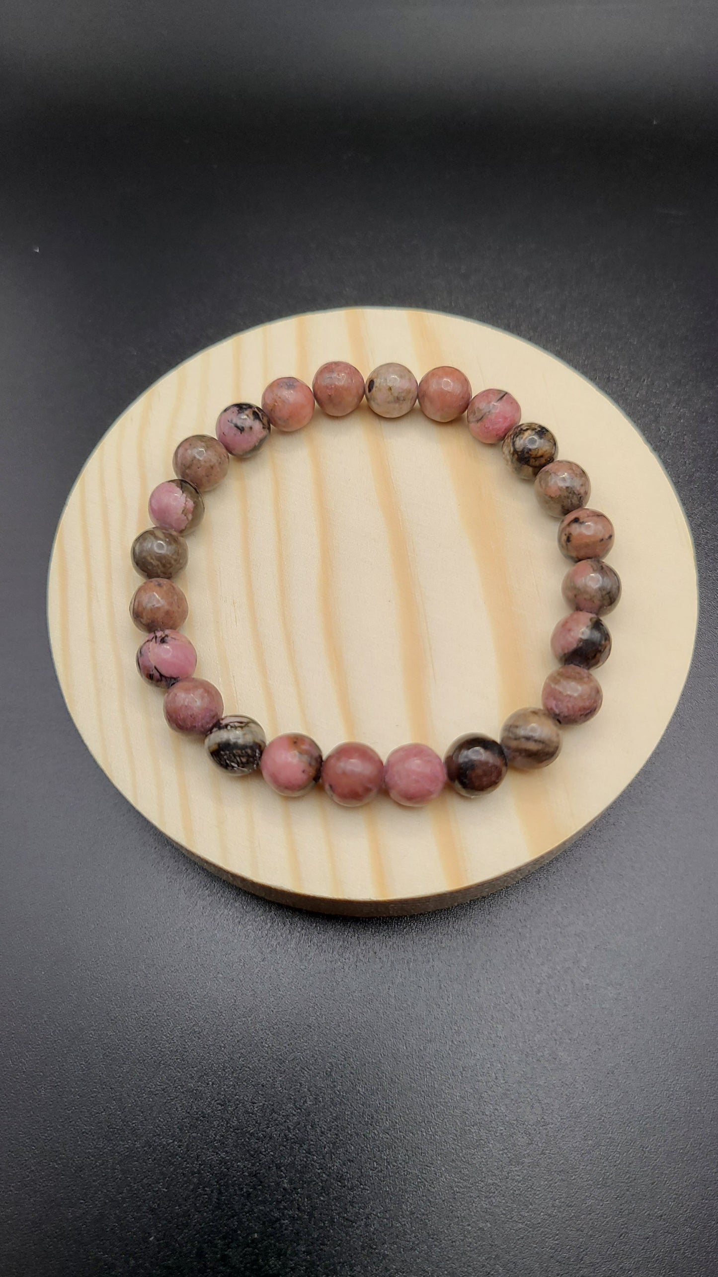 Rhodonite Natural Gemstone Bracelet