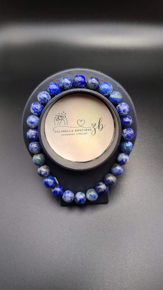 Lapis Lazuli Natural Gemstone Bracelet