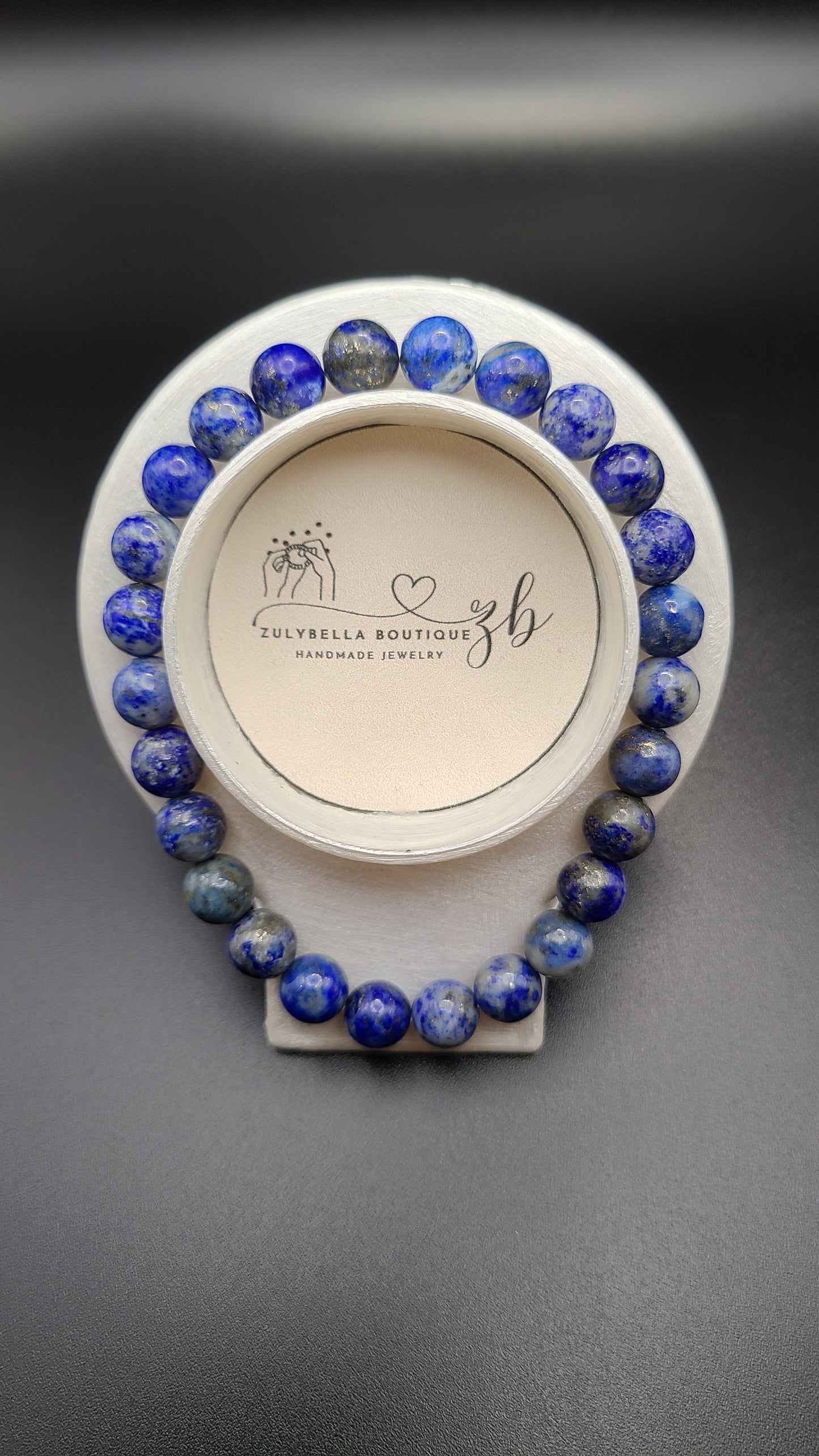 Lapis Lazuli Natural Gemstone Bracelet